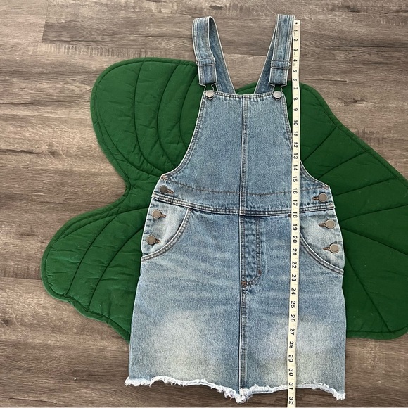 Billabong x Sincerely Jules Fade Away Denim Overalls Dress Womens XS - Picture 8 of 8